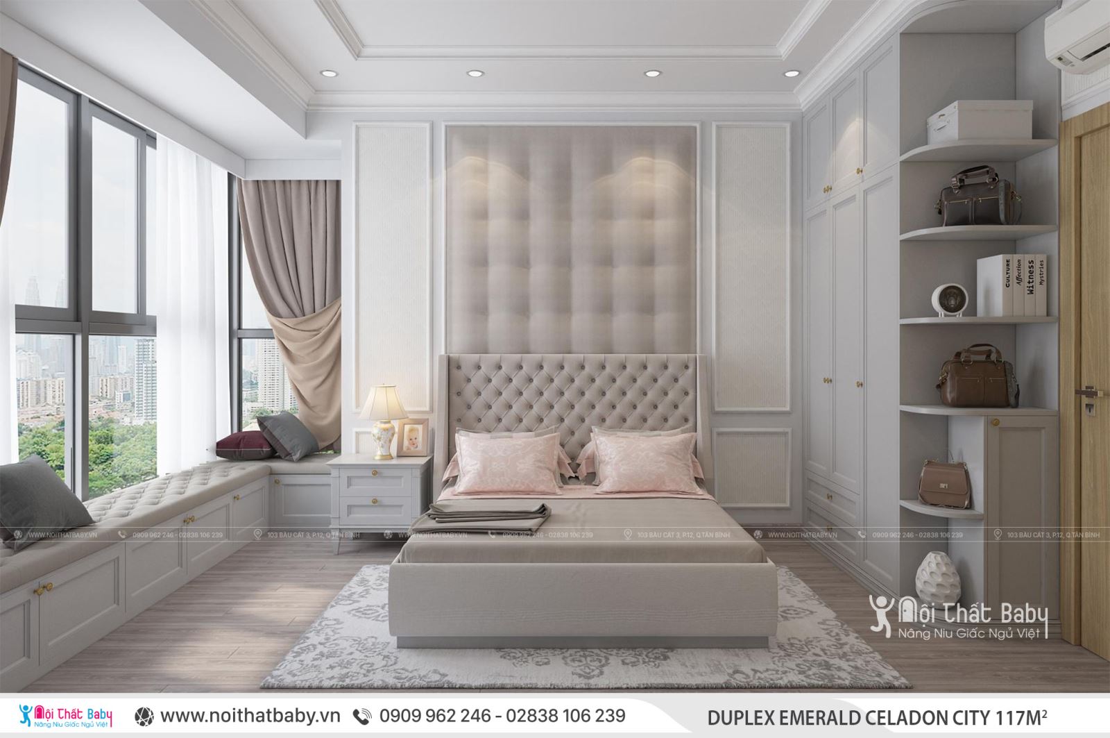 Tổng hợp các mẫu thiết kế nội thất Chung cư Emerald Celadon City